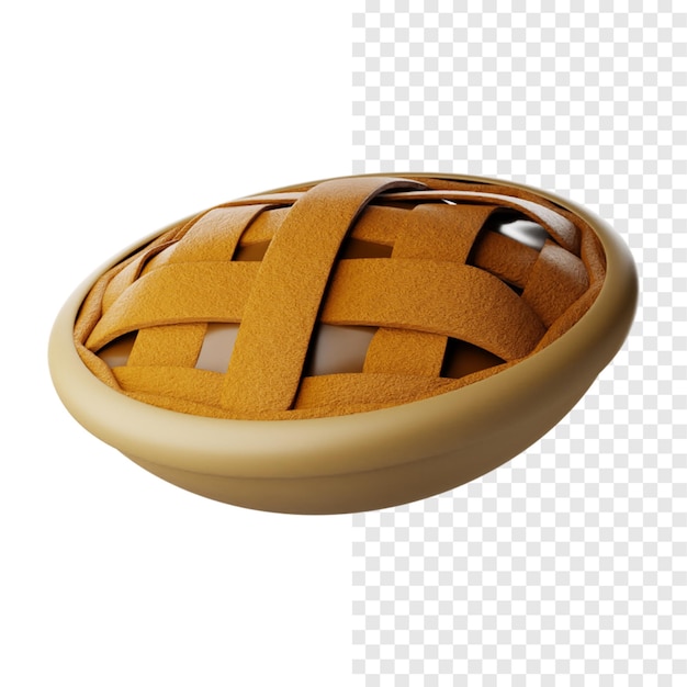 Tarte Au Chocolat 3d