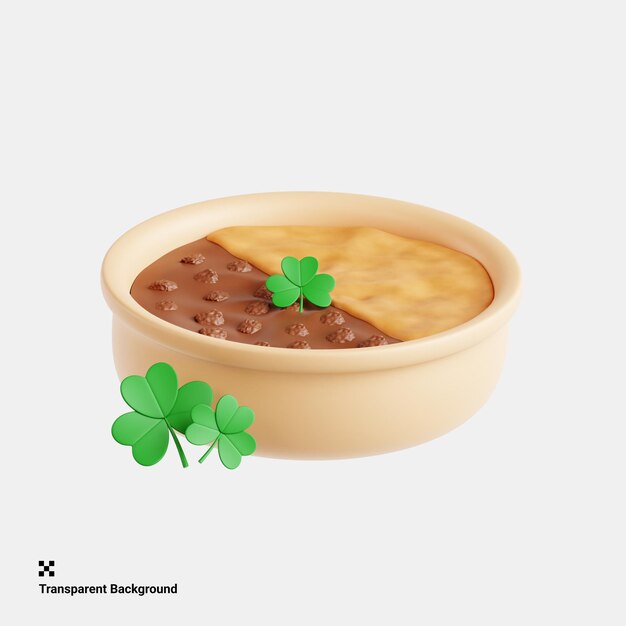 La Tarte Des Bergers Est Une Nourriture De Réconfort Pour La Fête De Saint-patrick.