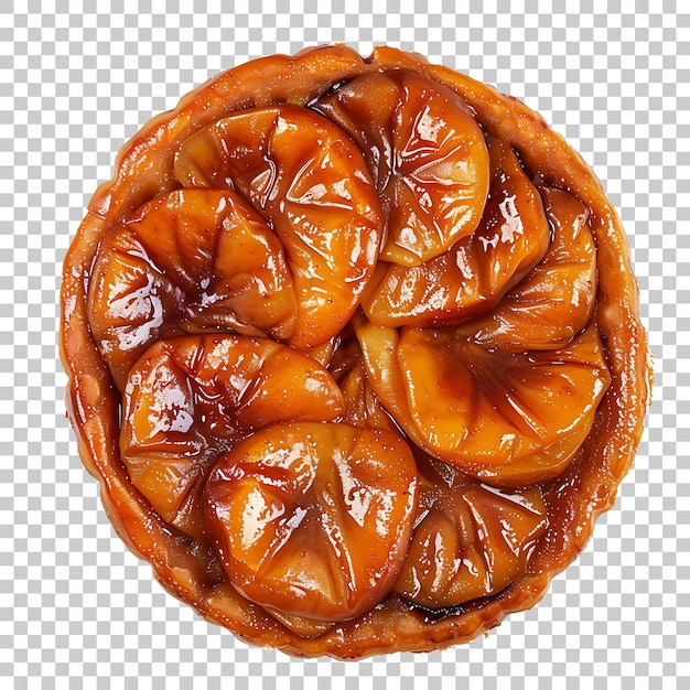 PSD tarte tatin png avec un fond transparent