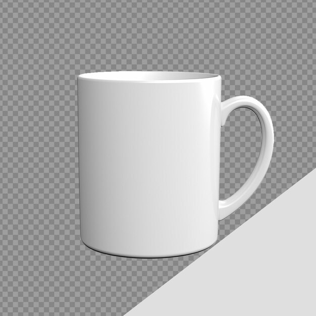 Une Tasse Blanche Png Isolée Sur Un Fond Transparent