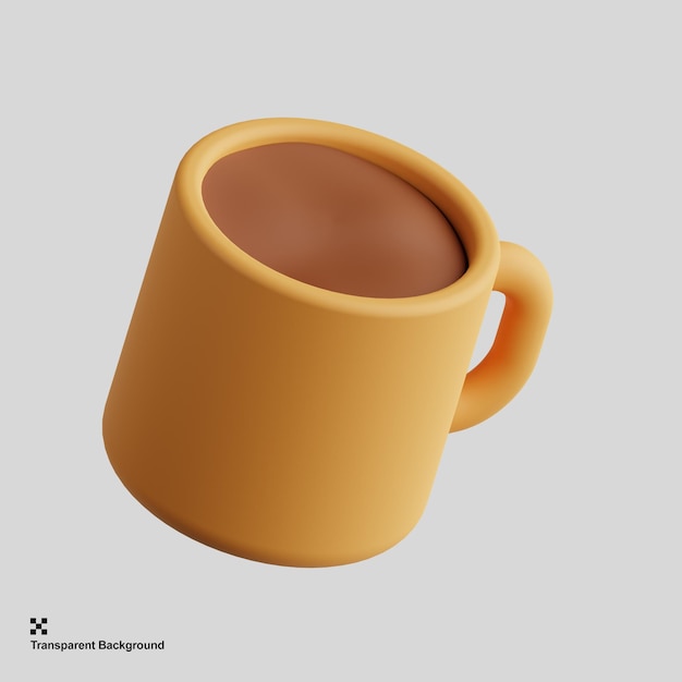 PSD tasse à café 3d