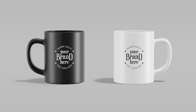 Une tasse de café en céramique simple