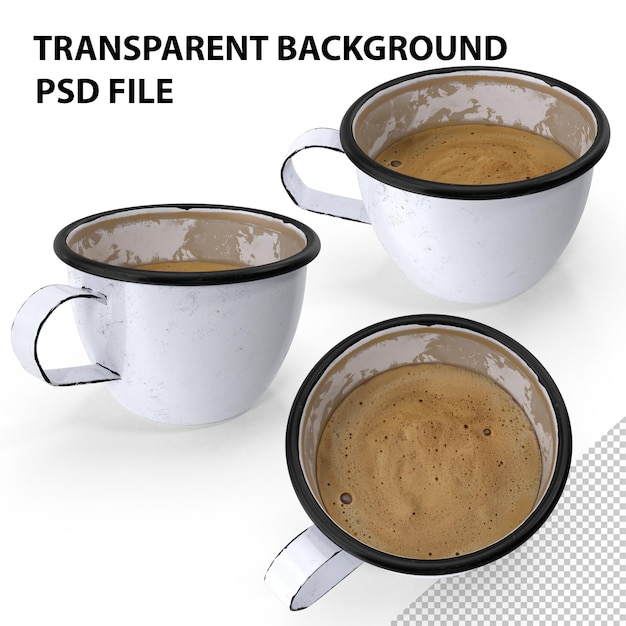 Une tasse de café PNG
