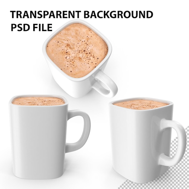 PSD une tasse de café png