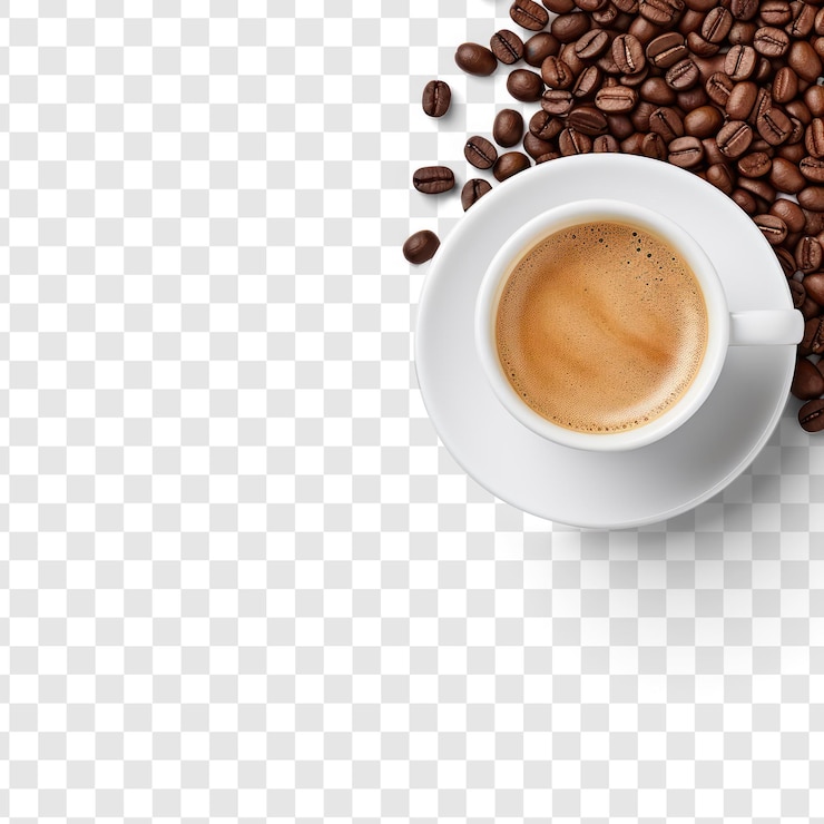 PSD tasse kaffee durchsichtiger hintergrund psd
