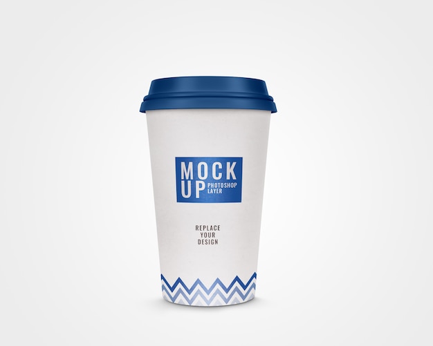 Tasse Kaffee modernes Designmodell realistisch