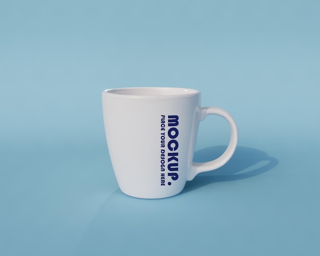 tasse avec maquette pour modèle de marque