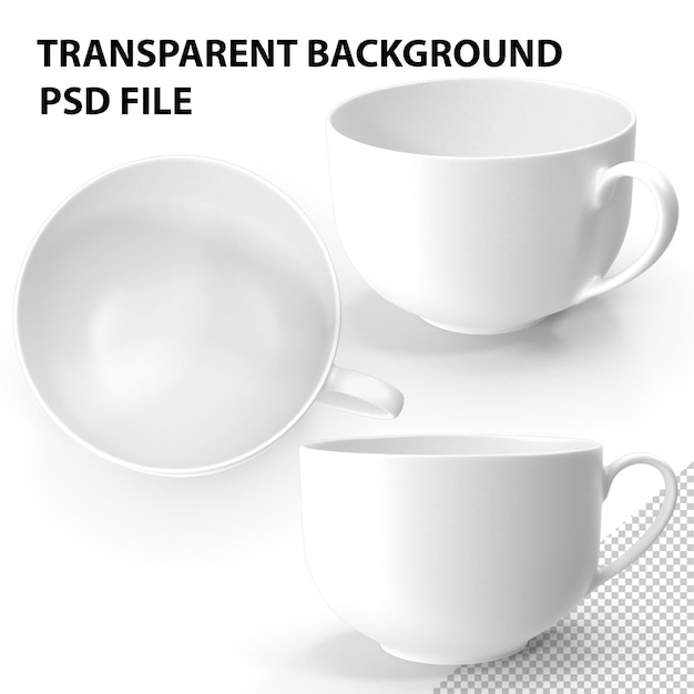 PSD une tasse de png