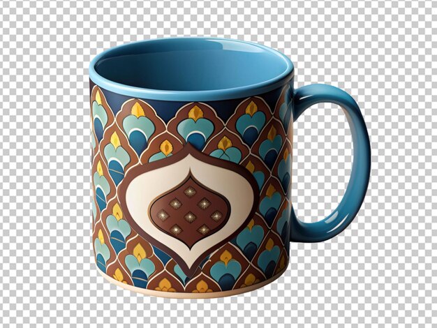 PSD une tasse à thème islamique