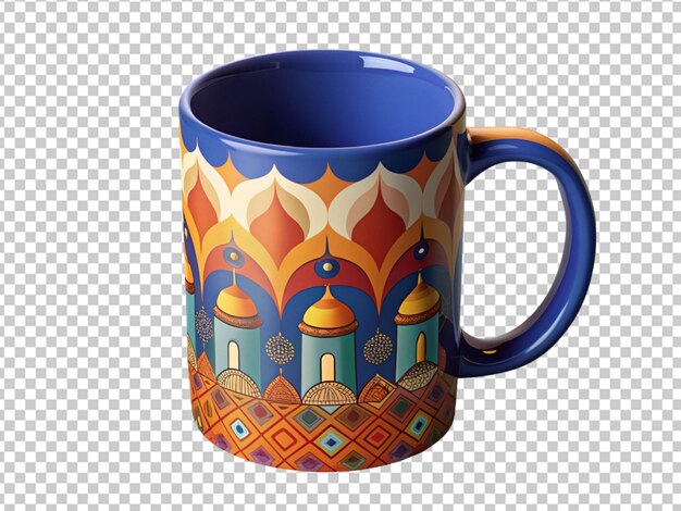 PSD une tasse à thème islamique