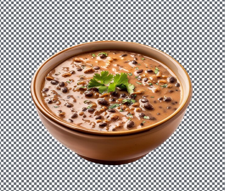 PSD tasty dal makhani aislado en un fondo transparente