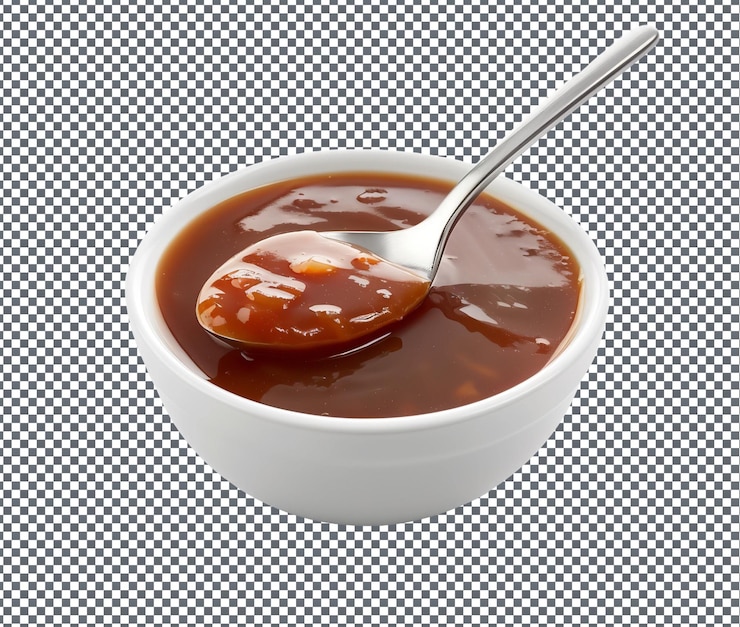 PSD tasty gourcy gingered gombo gravy isolato su uno sfondo trasparente