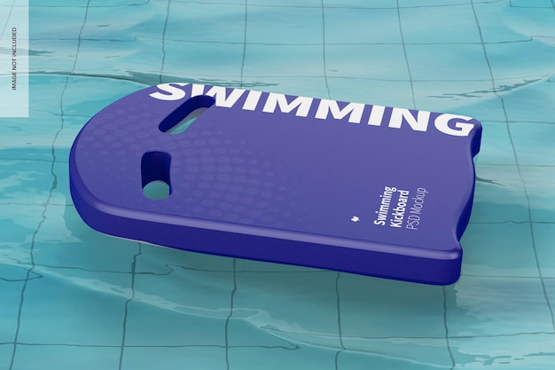Tavola da nuoto galleggiante sul modello della piscina