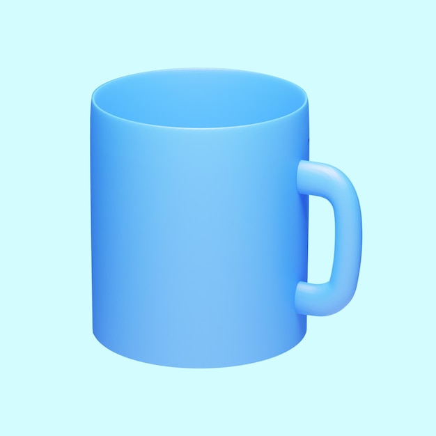 PSD taza 3d