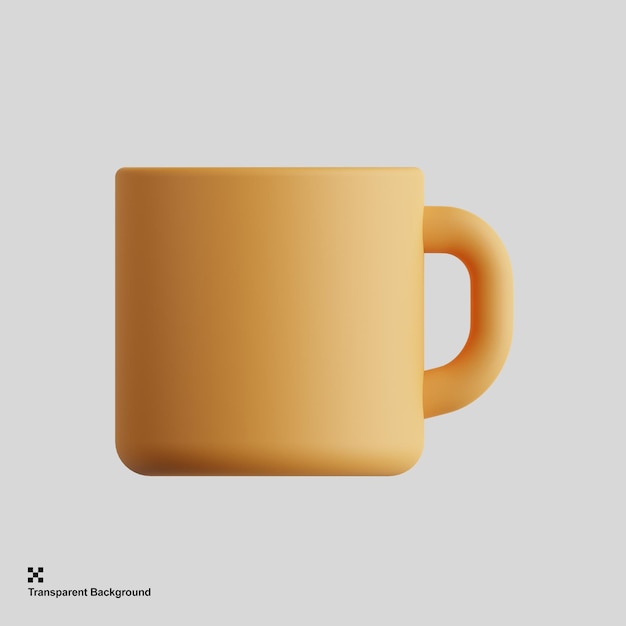 Taza de café 3D