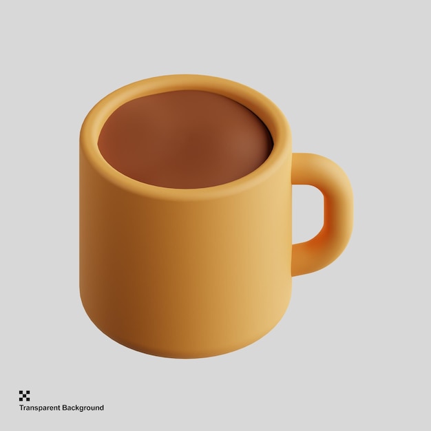 Taza de café 3D