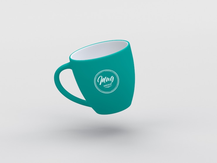Taza Flotante PSd Maqueta