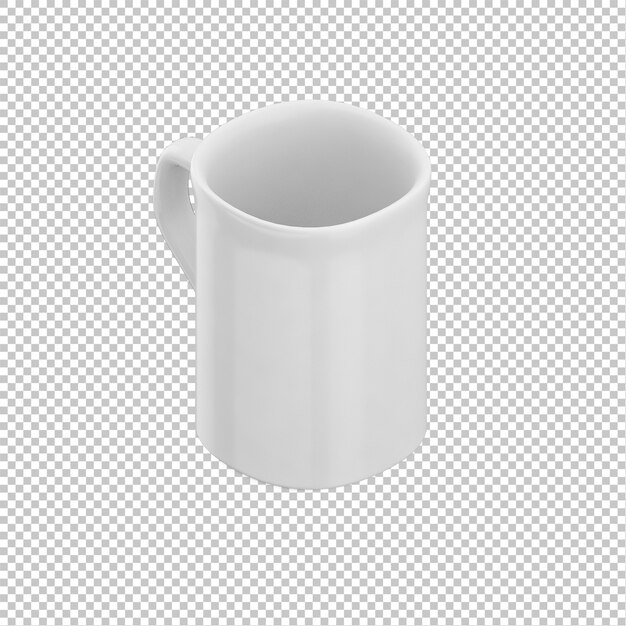 Taza isométrica