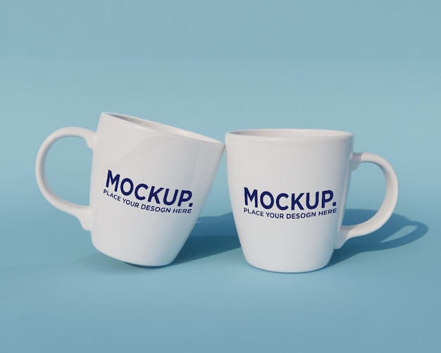 taza con maqueta para plantilla de marca