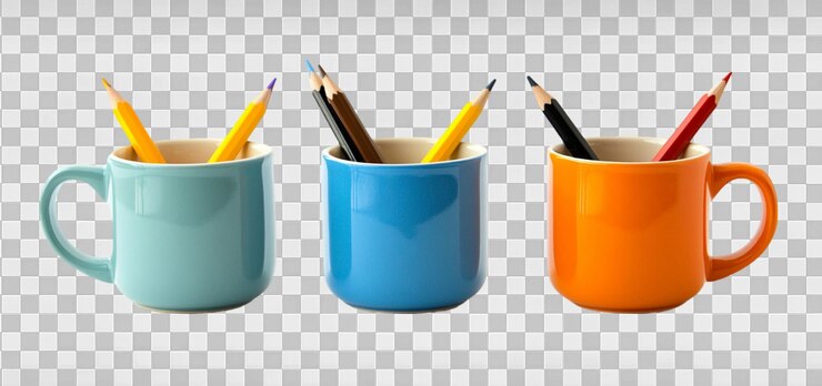 PSD tazas de café png
