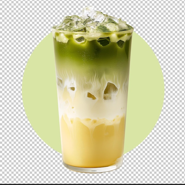 PSD té verde con leche verde