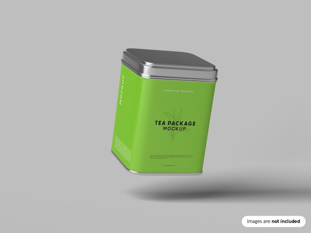 Tea Package Mockup