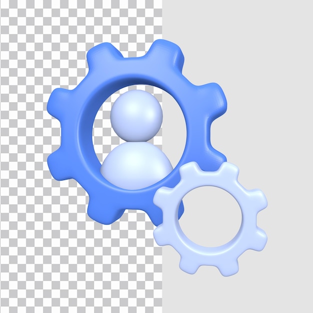 Teammanagement 3d-business-symbol