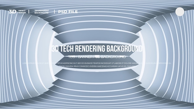 Technique de rendu 3D abstract bg hd psd