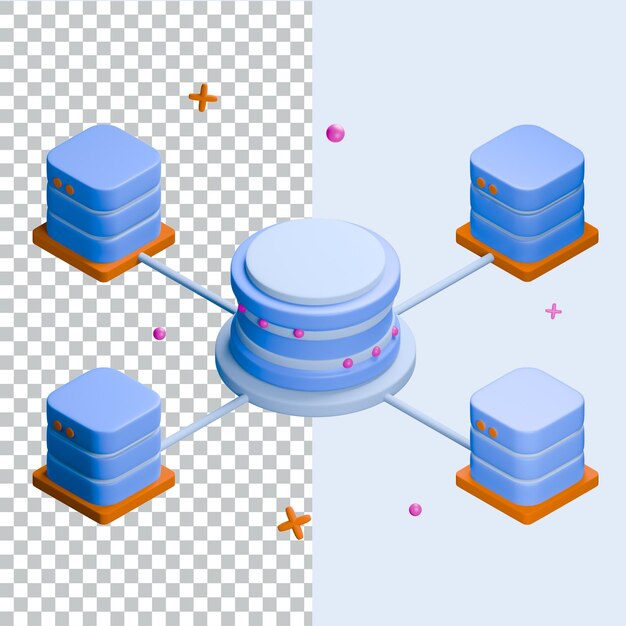 PSD la technologie 3d icon est une conception 3d.