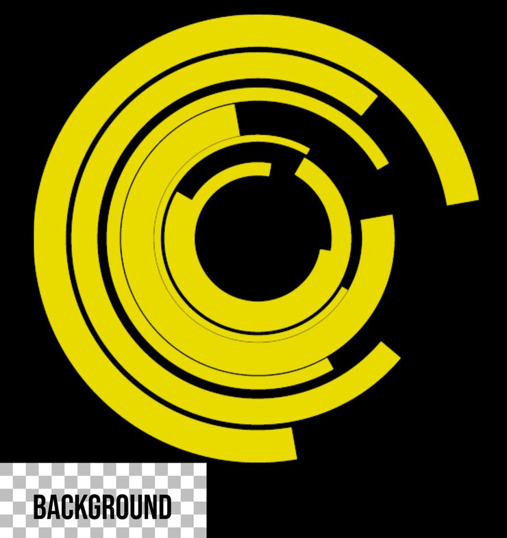 PSD technology iron man abstract shape