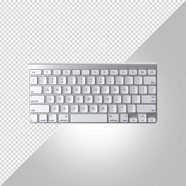 PSD un teclado de computadora con las letras f y los números 1 en la parte inferior