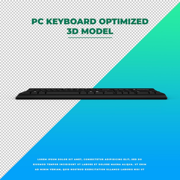 Teclado de PC optimizado