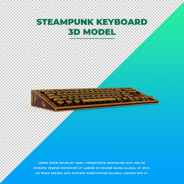 Teclado Steampunk