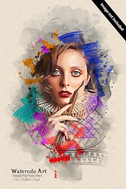 Tecnica di effetto fotografico eccezionale al di fuori dei confini