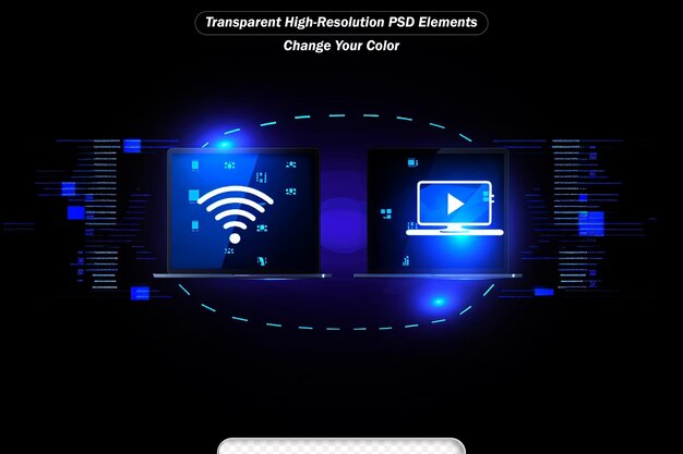 Tecnologia de fundo de resumo digital