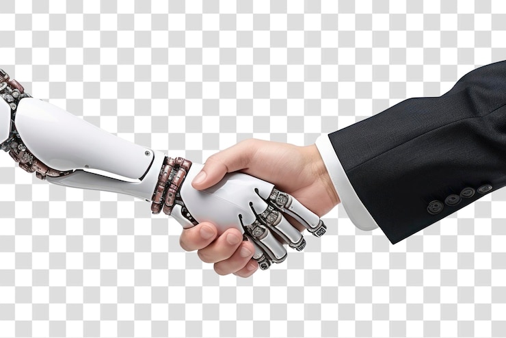 PSD tecnologia di collaborazione per la stretta di mano tra umani e robot