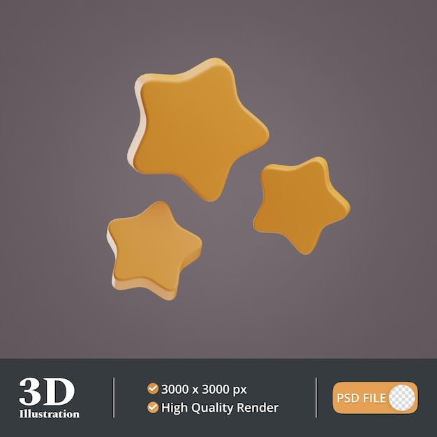 tecnología espacial estrellas ilustración 3d