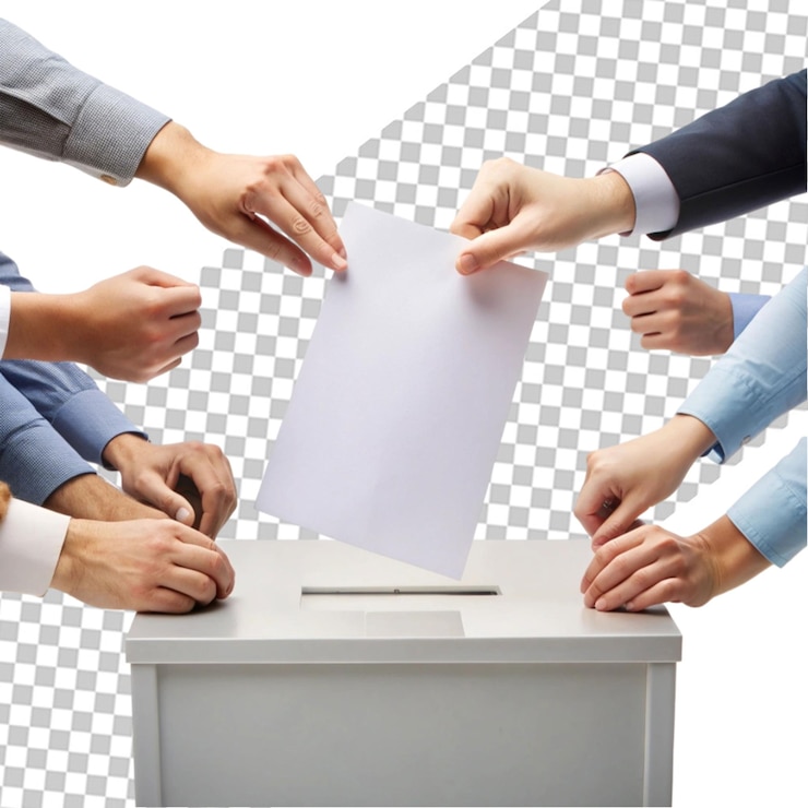 PSD tecnología png de la caja de correo del dedo
