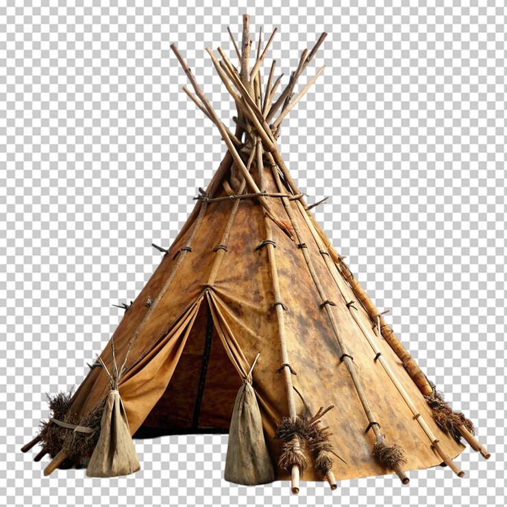 PSD teepee tipi house
