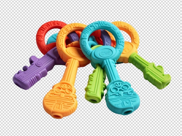 PSD teether chaves png transparente