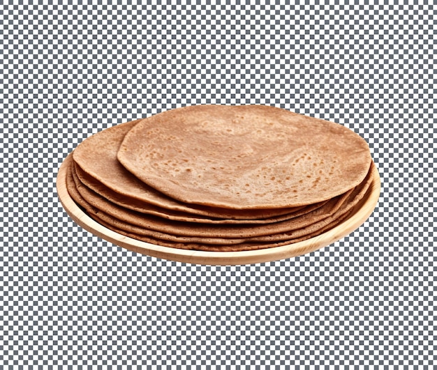 Teff fresco Teff es un pequeño grano aislado en un fondo blanco
