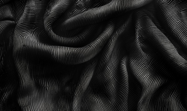PSD tejido de textura negra
