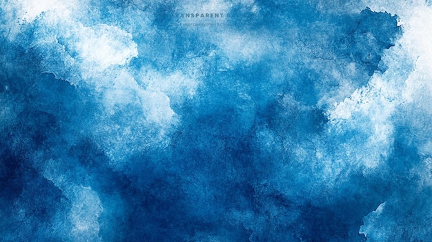 Tekstur abstrak cat air lembut biru
