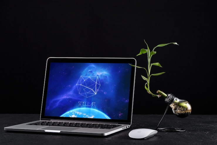 PSD tela do laptop mock up projeto