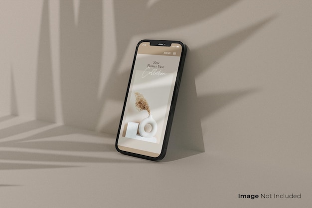 Tela inteira-preto-smartphone-mockup-design