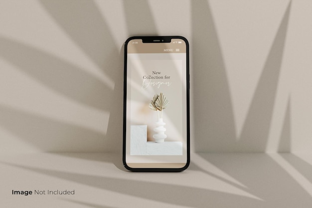 Tela inteira-preto-smartphone-mockup-design