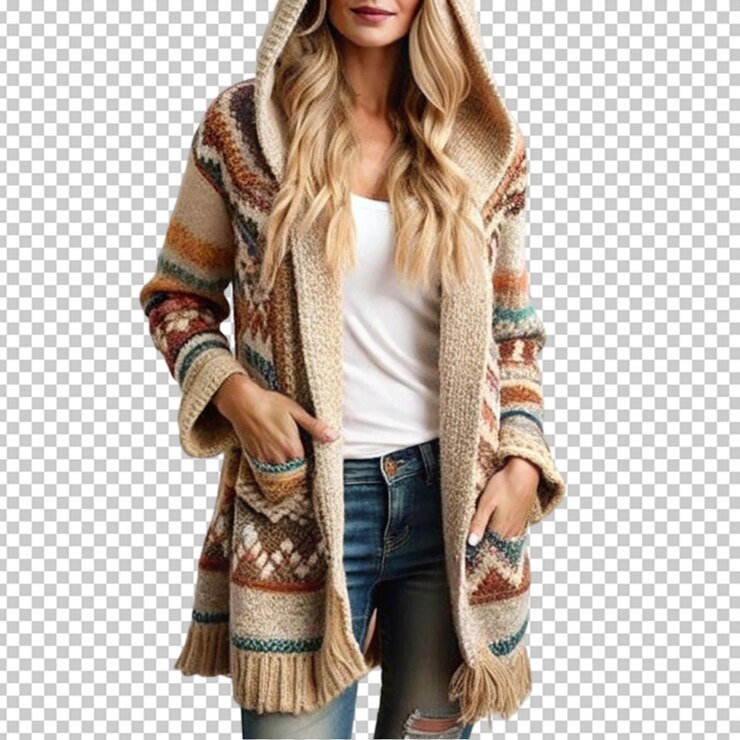 PSD tela de lana de invierno para mujeres