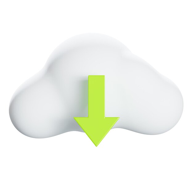 Télécharger l'icône du réseau de calcul en nuage 3D