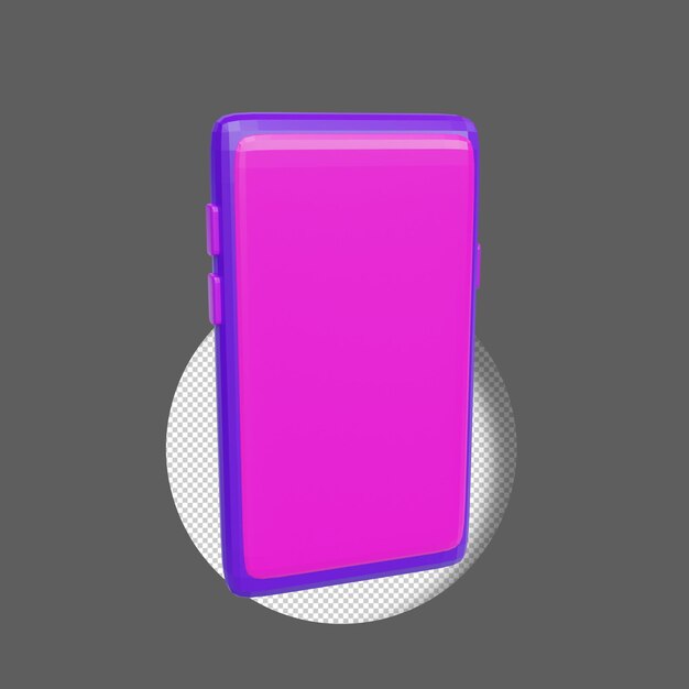 PSD telefon 3d-rendering