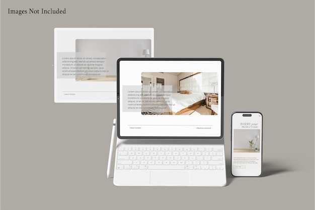 Telefon- und Tablet-Pro-Mockup